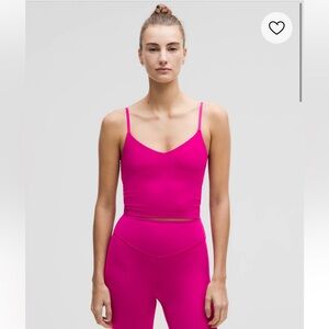 NWT Lululemon Align Crop Cami Tank - Light Support A/B Cup - Size 6